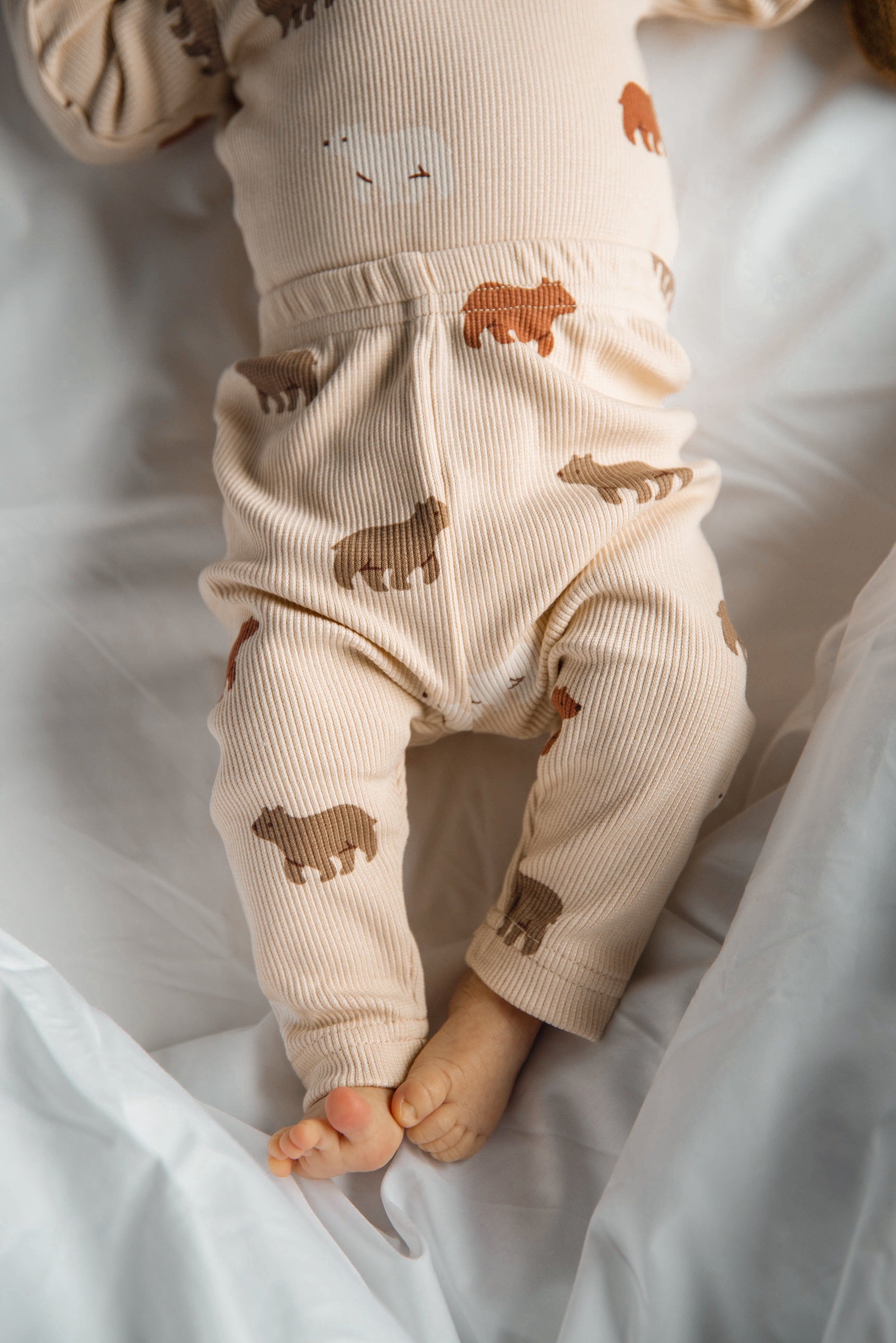 RIB LEGGINGS BEAR