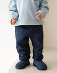 WARM SWEAT PANTS NAVY