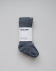 MERINO WOOL TIGHTS GREY MELANGE