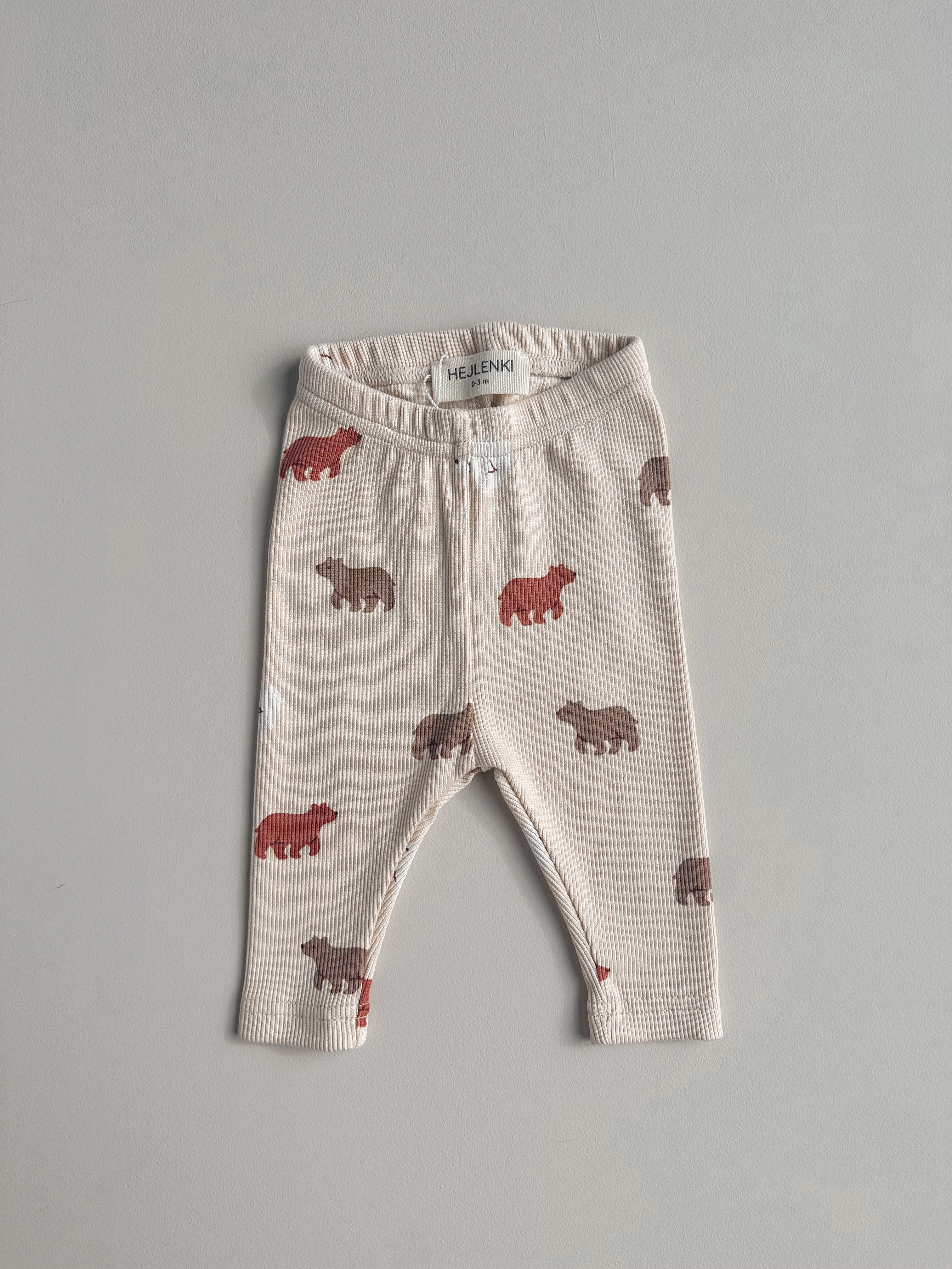 RIB LEGGINGS BEAR