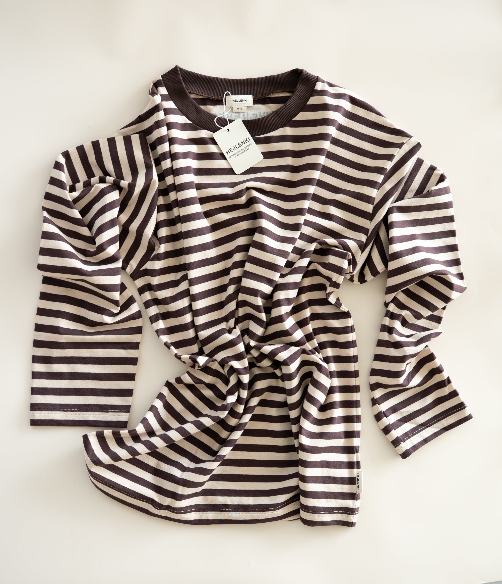 WOMEN OVERSIZE LONGSLEEVE VANILLA CHOCO