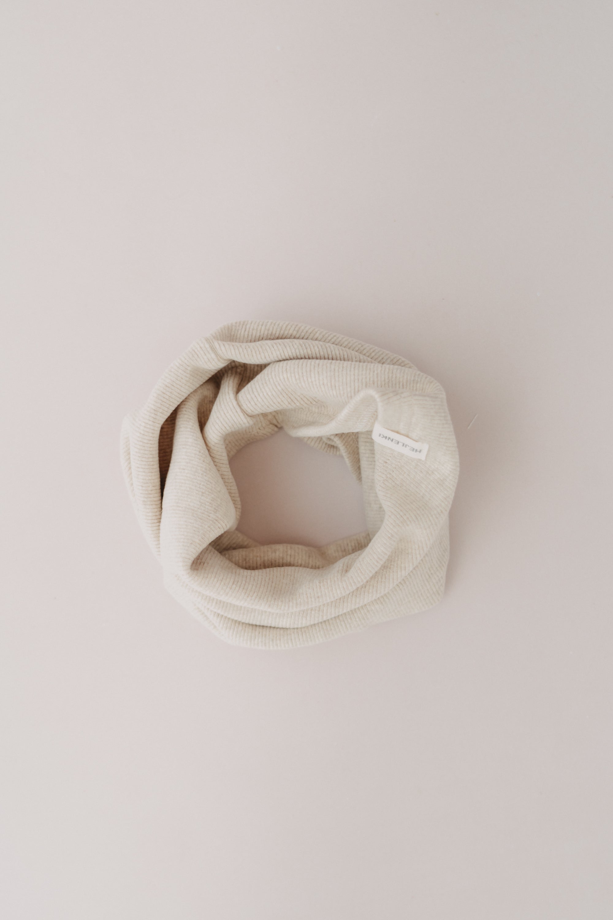 SOFT RIB LOOP BEIGE