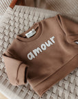 AMOUR SWEATER BROWN