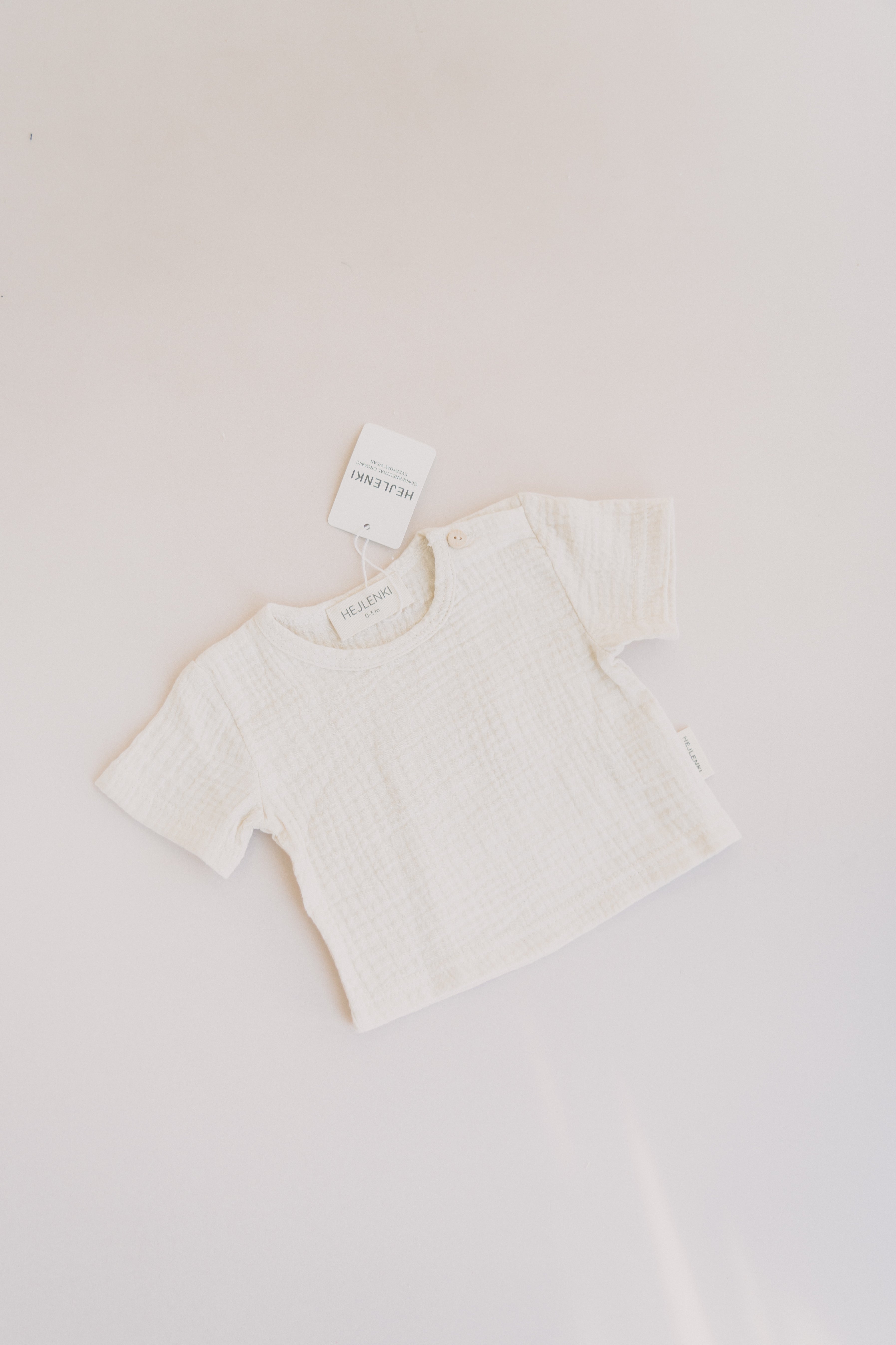 MUSLIN T-SHIRT NATURAL