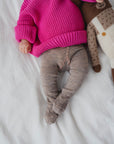 CHUNKY KNIT PULLI COTTONCANDY