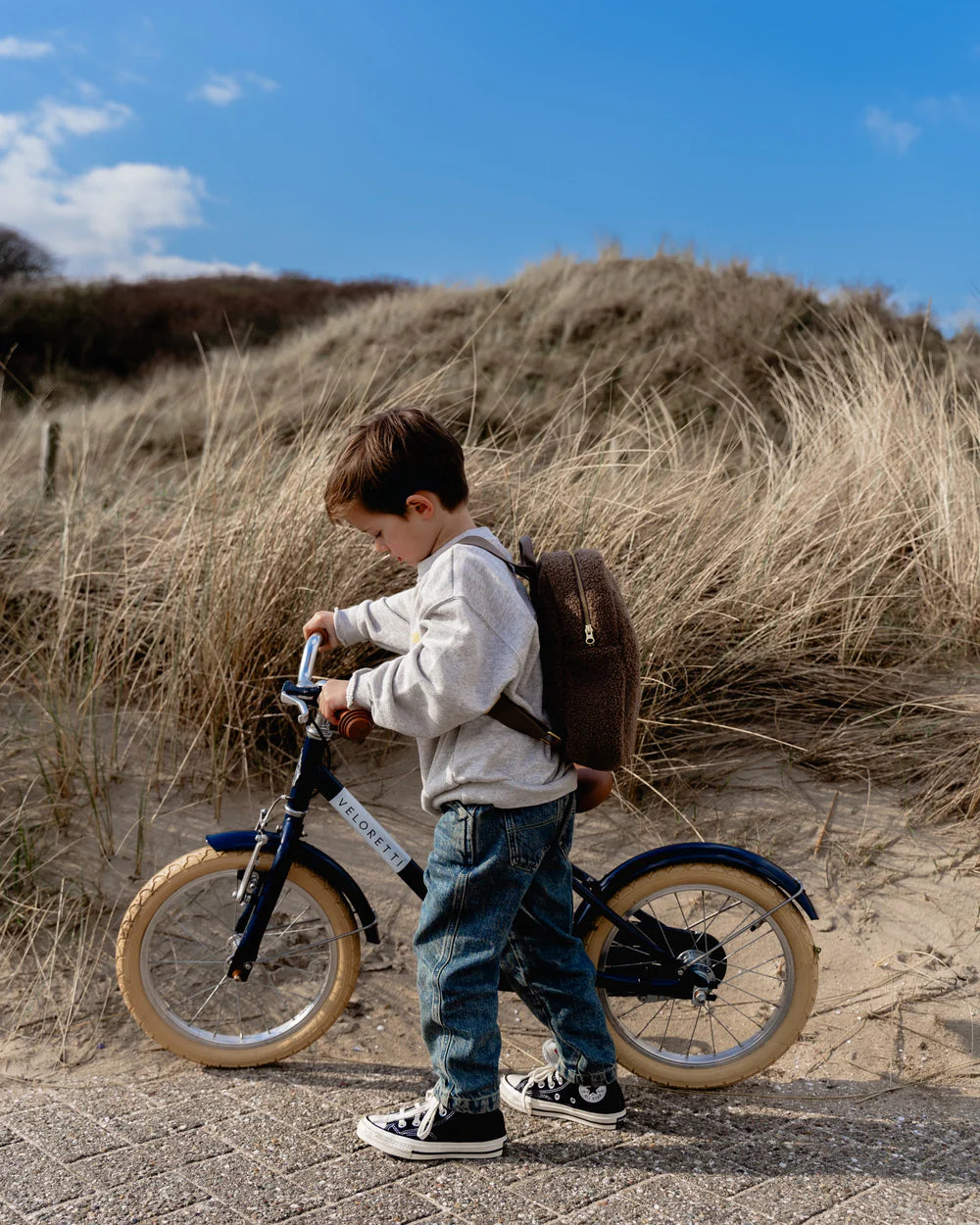 KIDS BACKPACK TEDDY BROWN