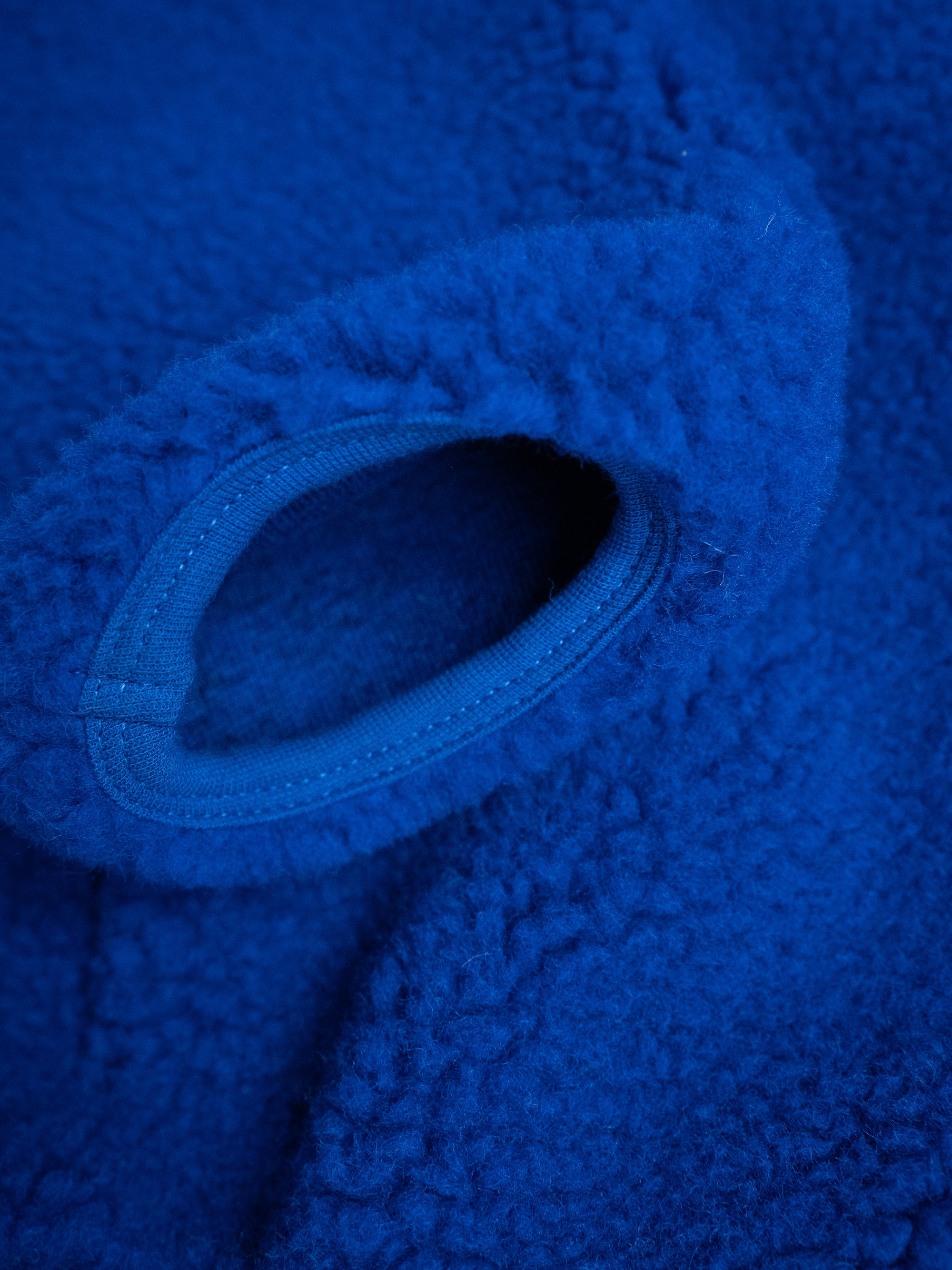 MERINO TEDDY WOMEN JACKET BLU