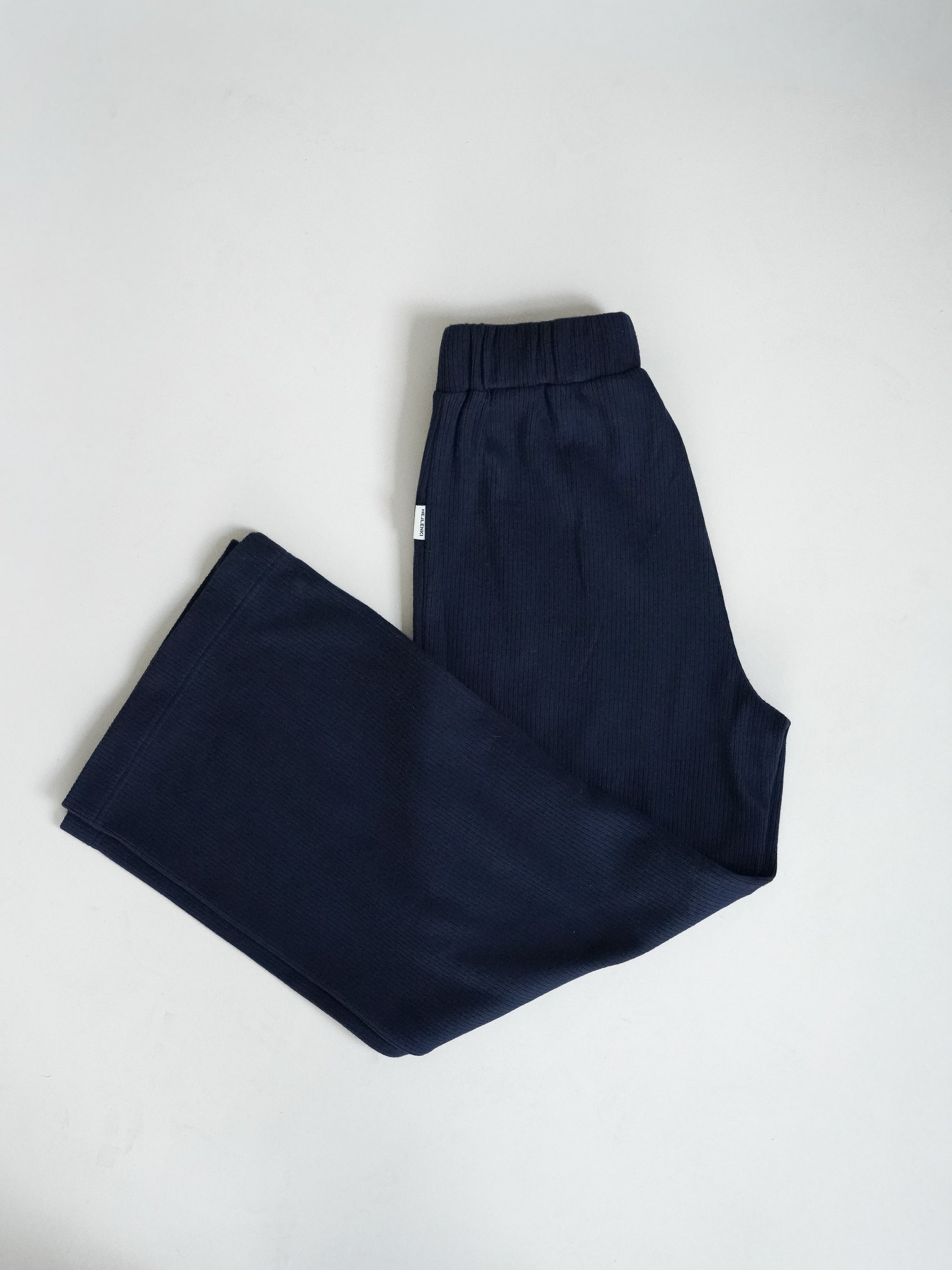 WOMEN KNIT PANTS MIDNIGHT