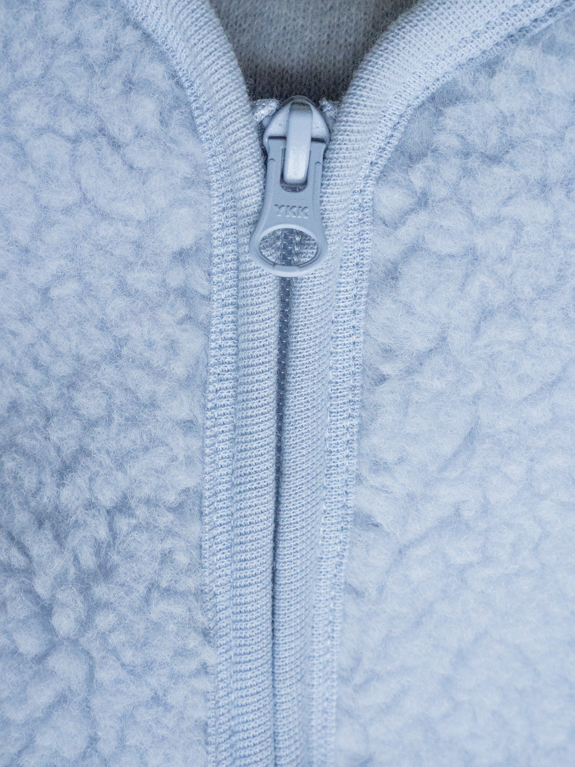 MERINO TEDDY VEST BABYBLUE