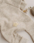 MERINO WOOL OVERALL STAR (boiled wool)