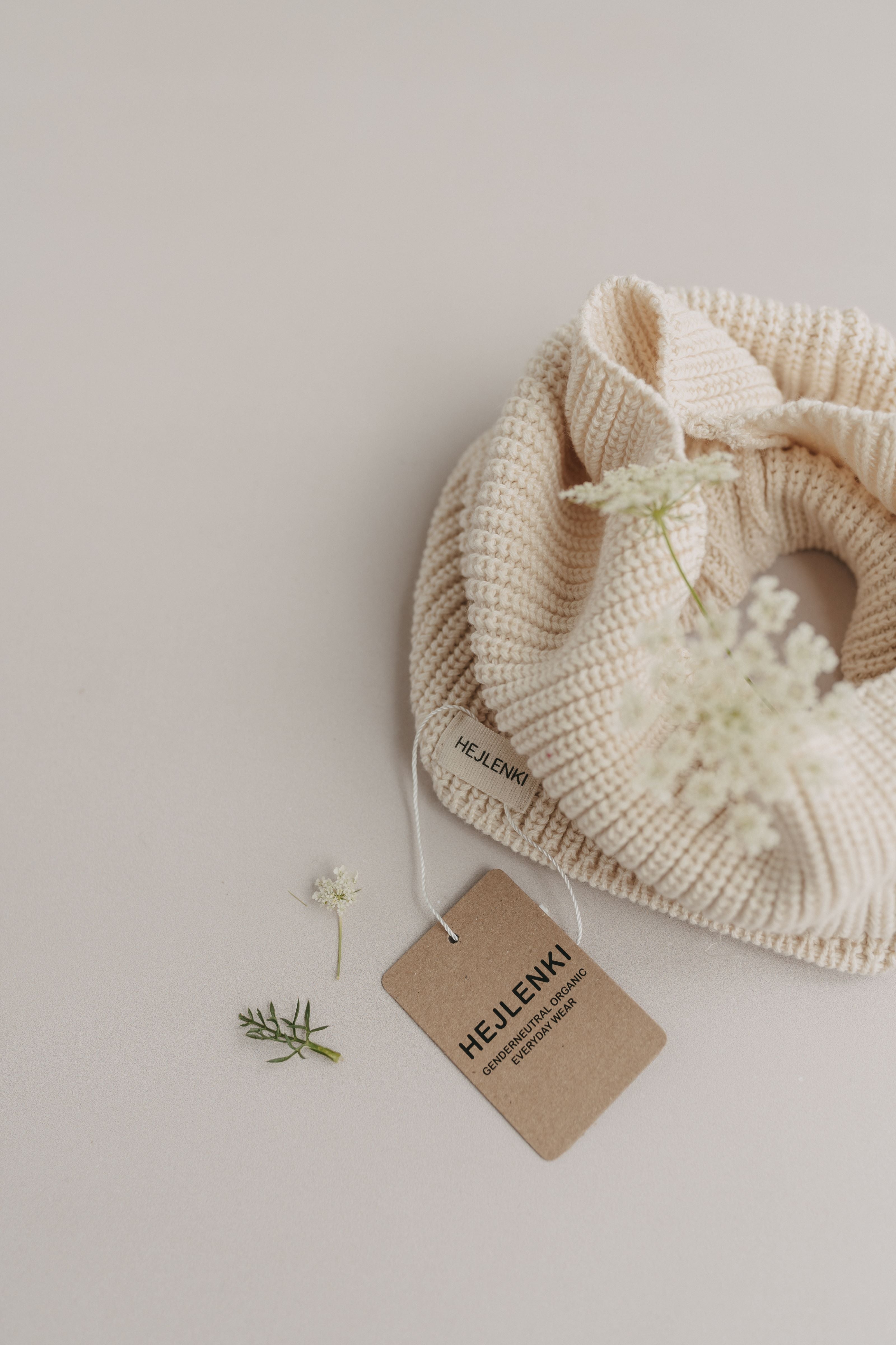 KNIT LOOP UNDYED