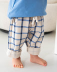 WARM GINGHAM PANTS