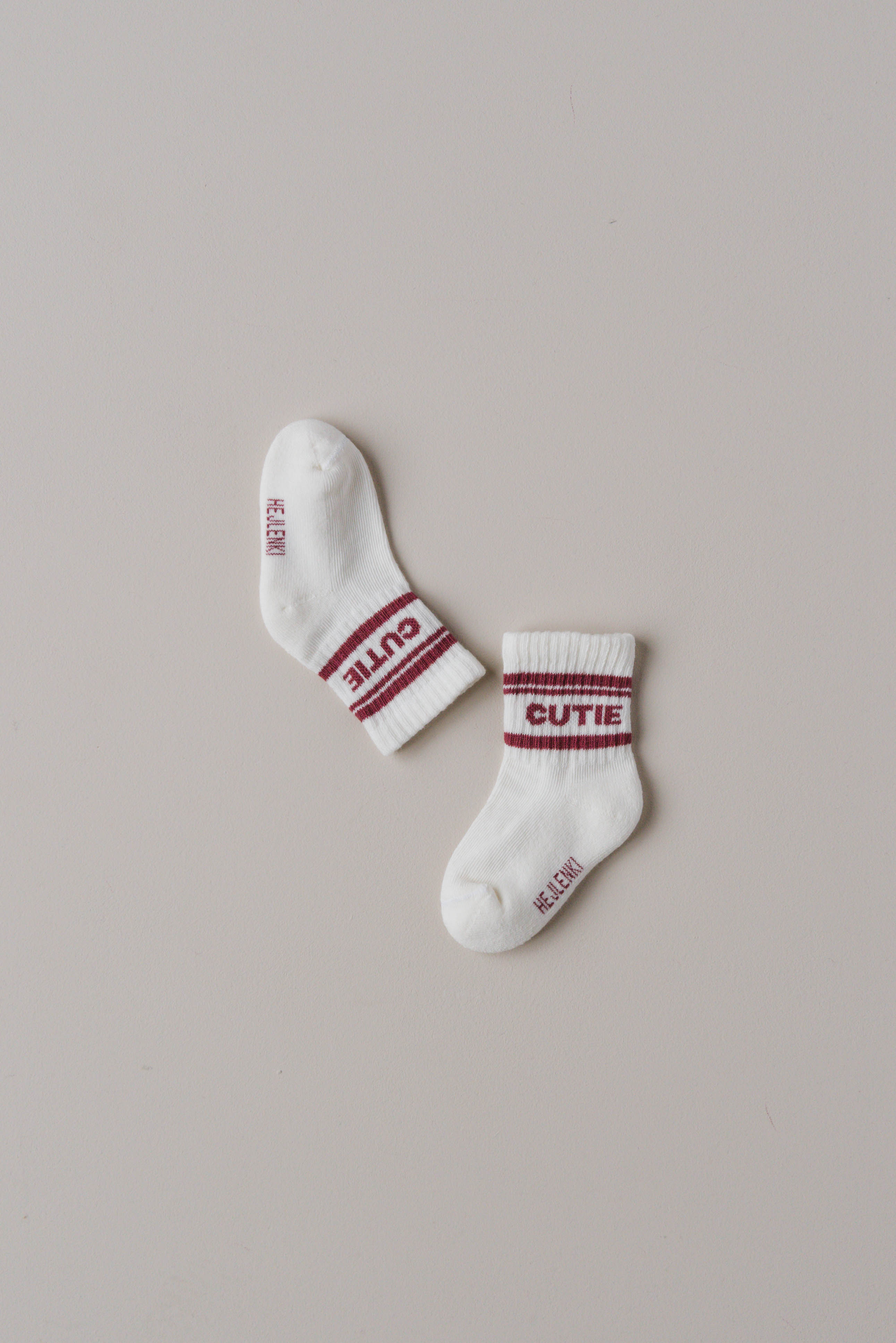 KIDS SOCKS CUTIE BURGUNDY (limited edition)