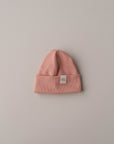 RIB BEANIE PETIT AMOUR ROSE