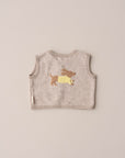 MERINO WOOL VEST DACHSHUND