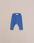 ORGANIC RIB LEGGINGS BLUE