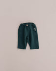 WARM SWEAT PANTS DARK GREEN