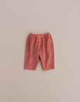 SOFT CORDUROY PANTS ROSEWOOD