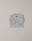 LONGSLEEVE MINI GREY MELANGE