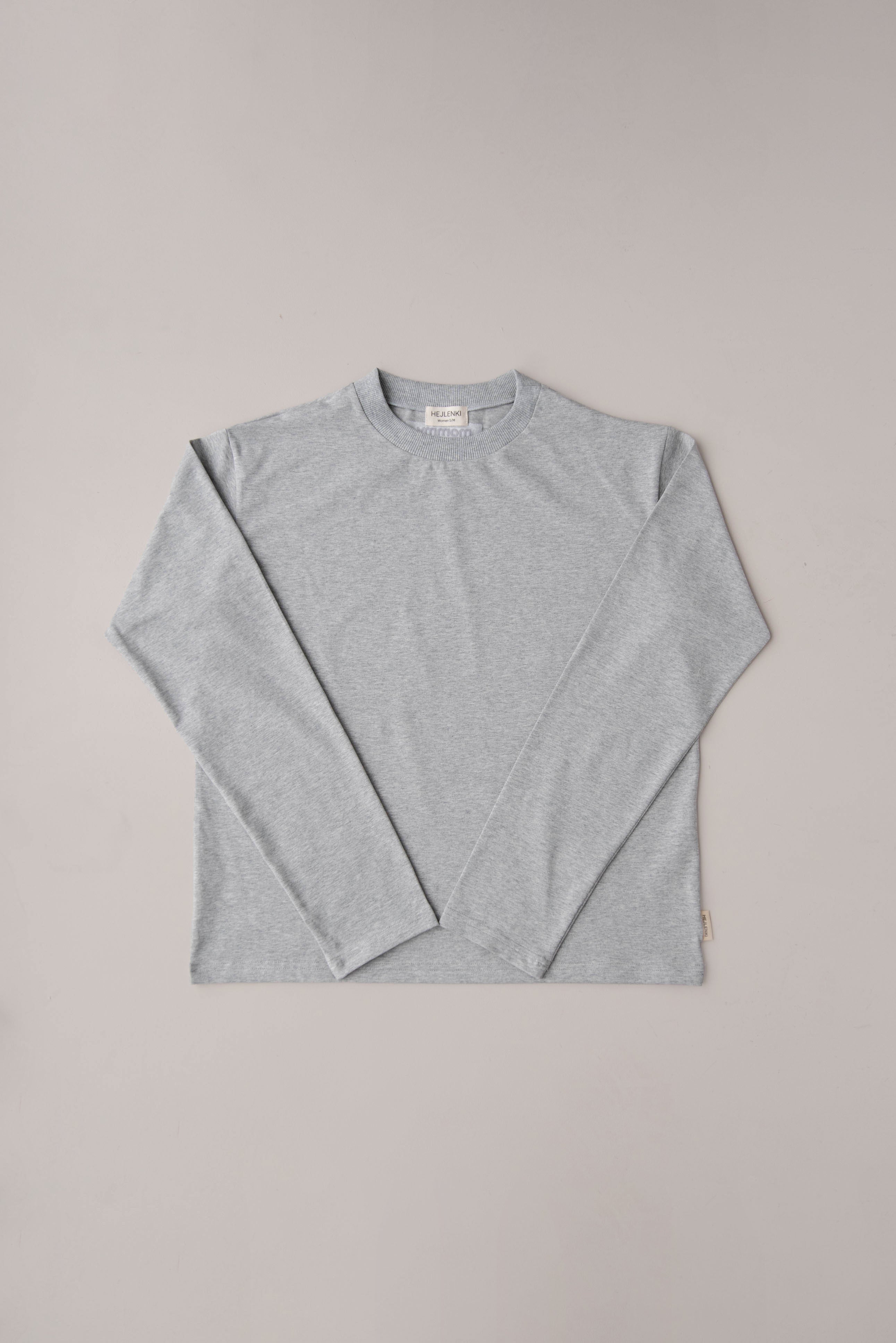 MOMMY LONGSLEEVE GREY MELANGE