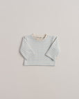 OVERSIZE LONGSLEEVE STRIPED BABYBLUE