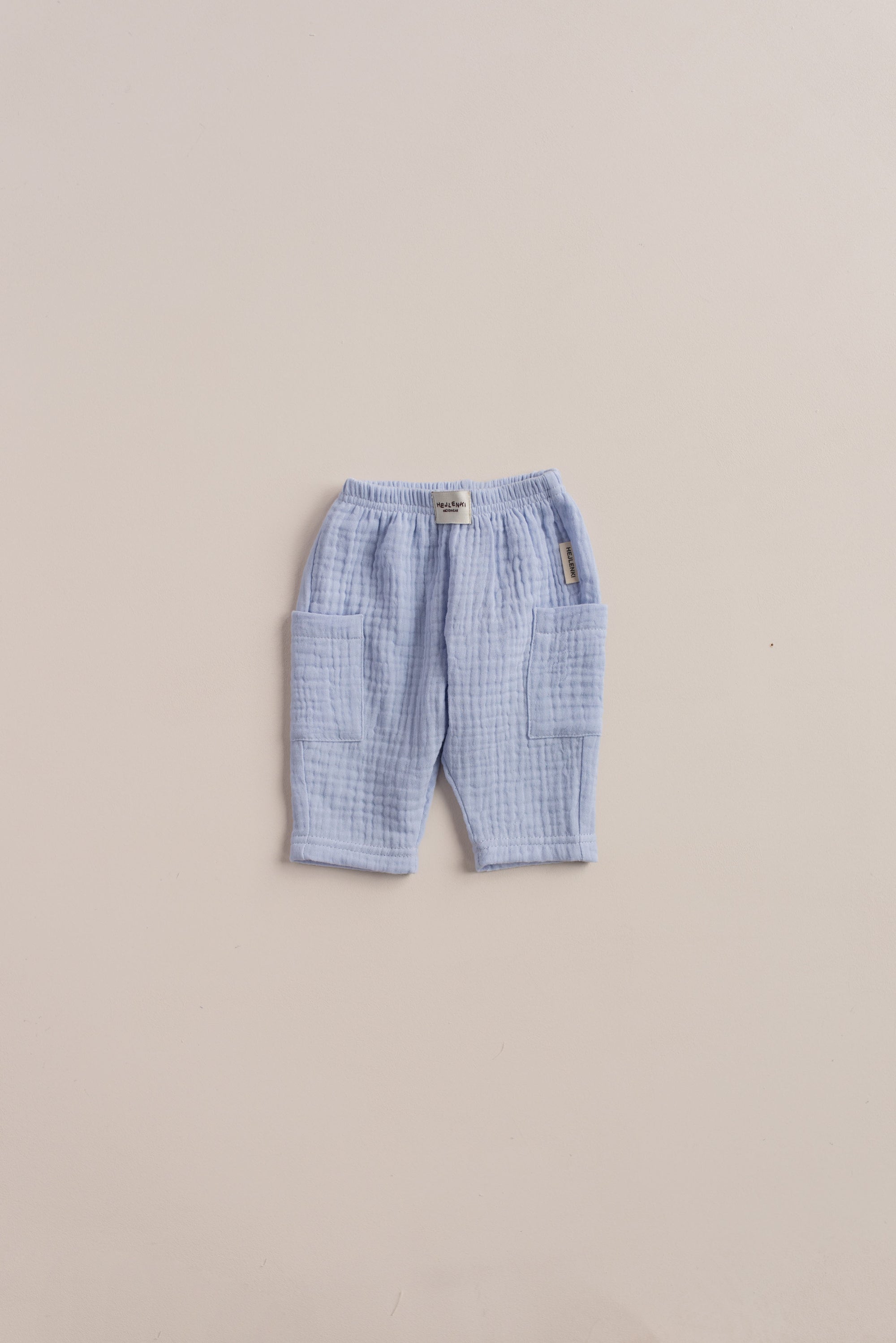 MUSLIN PANTS LIGHT BLUE