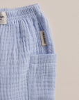 MUSLIN PANTS LIGHT BLUE