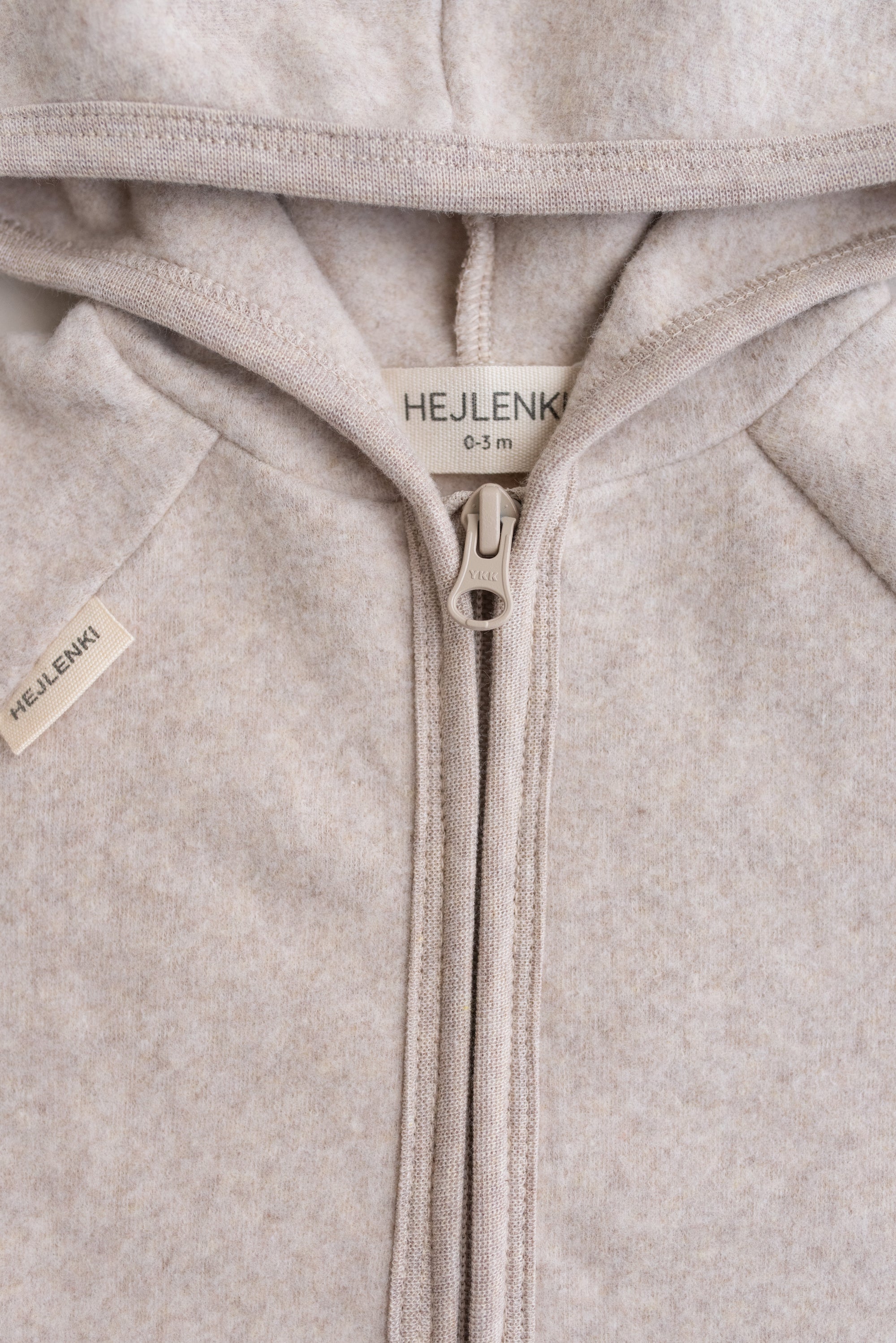 SOFT FLEECE JACKET BEIGE