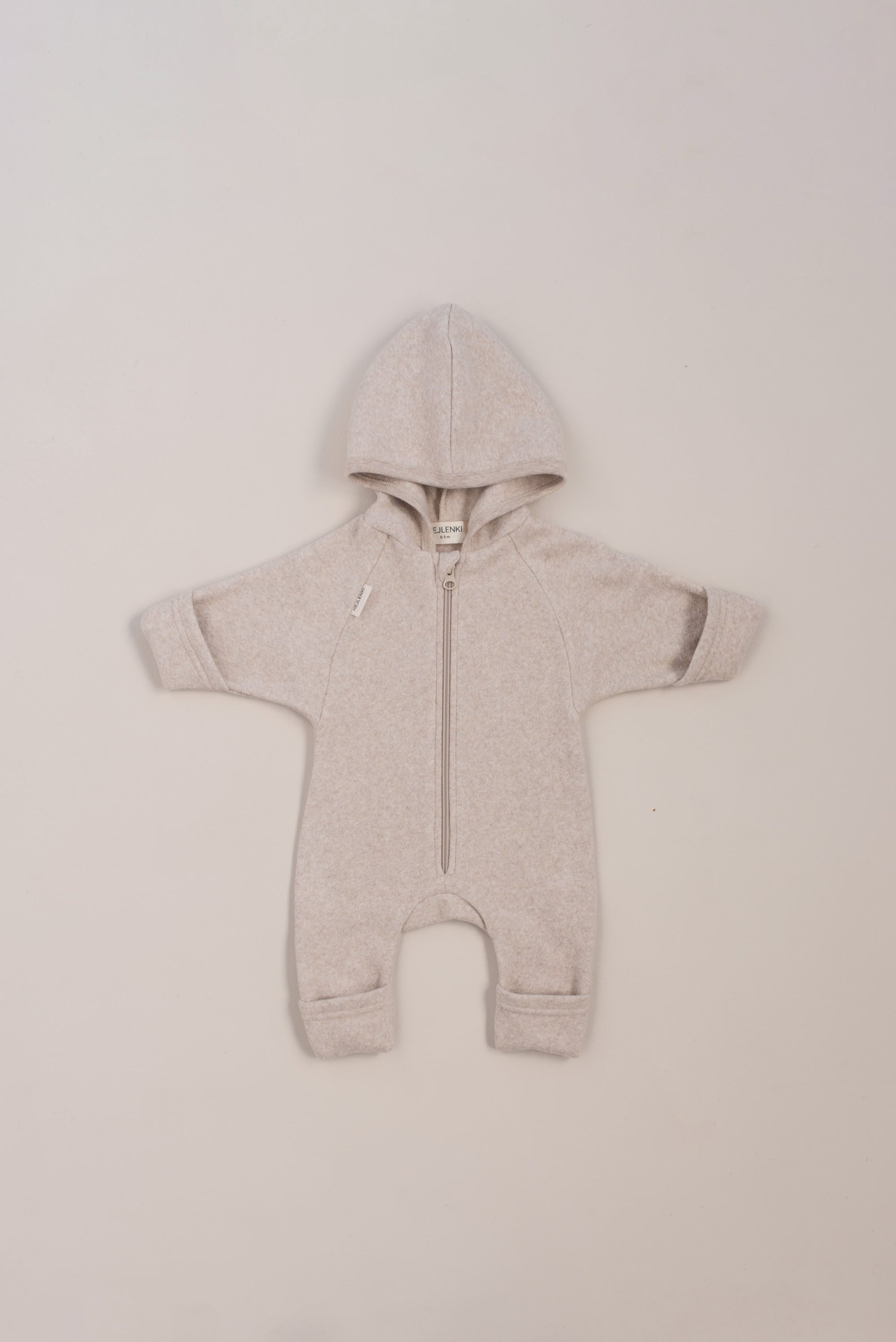 SOFT FLEECE OVERALL BEIGE