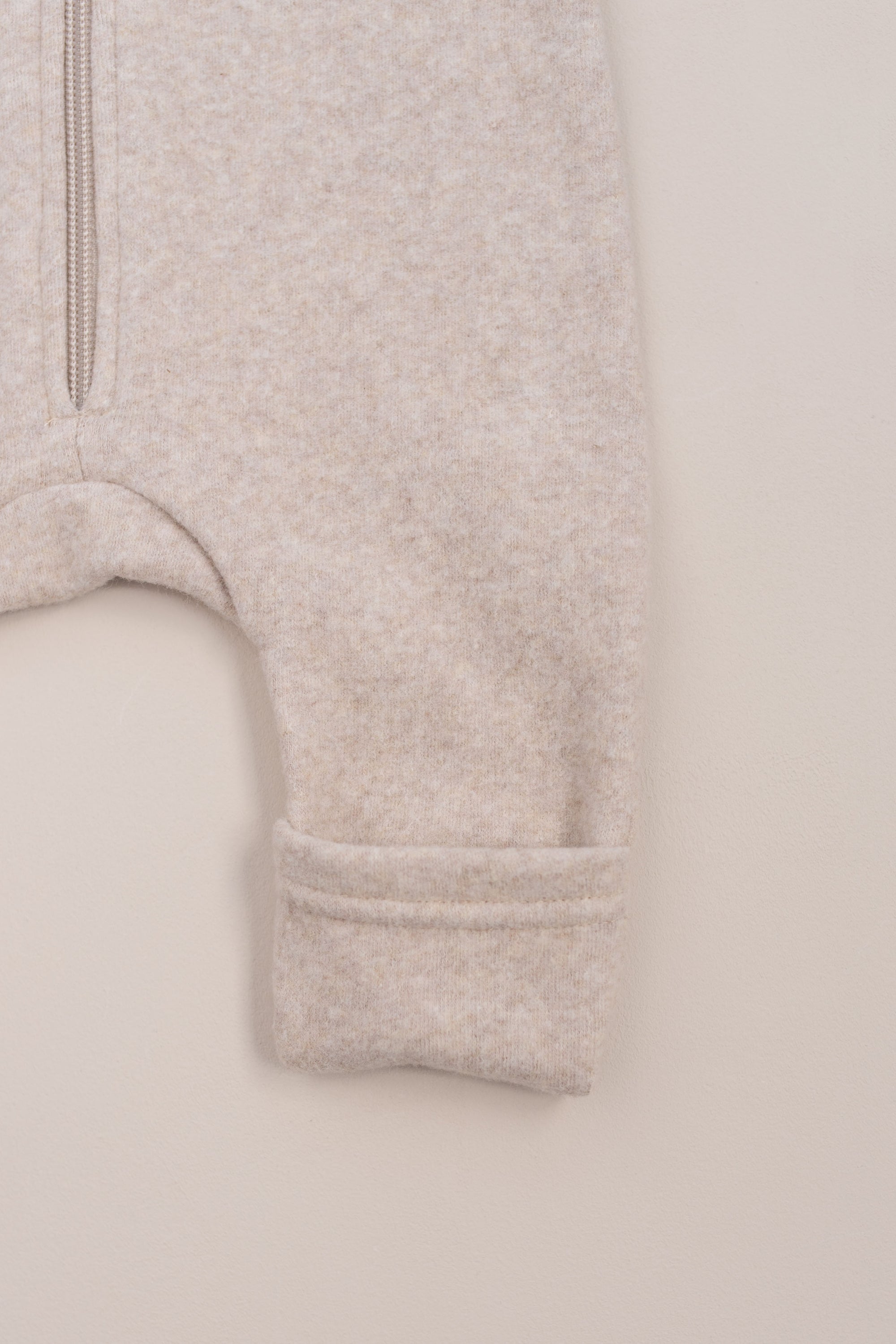SOFT FLEECE OVERALL BEIGE