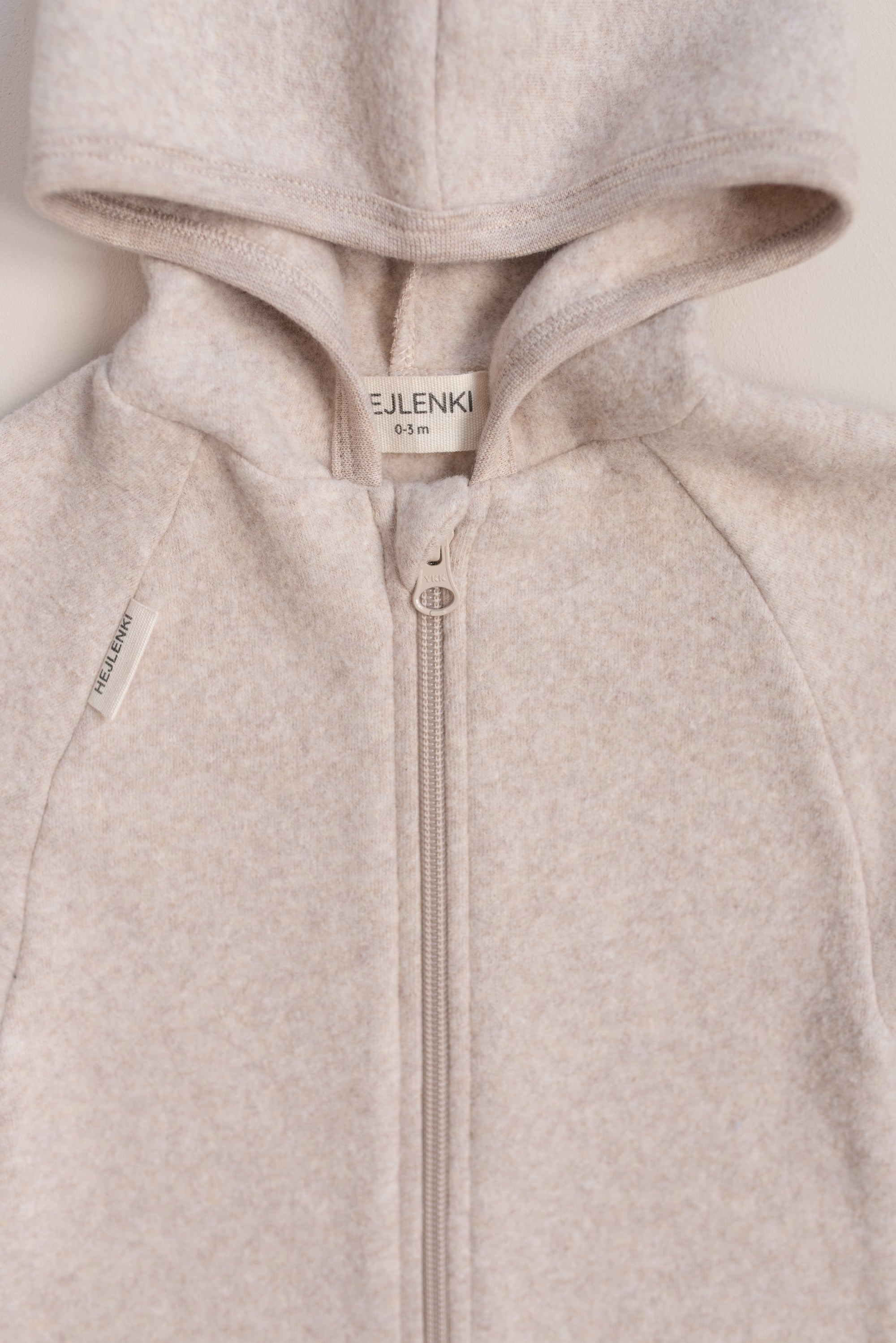 SOFT FLEECE OVERALL BEIGE