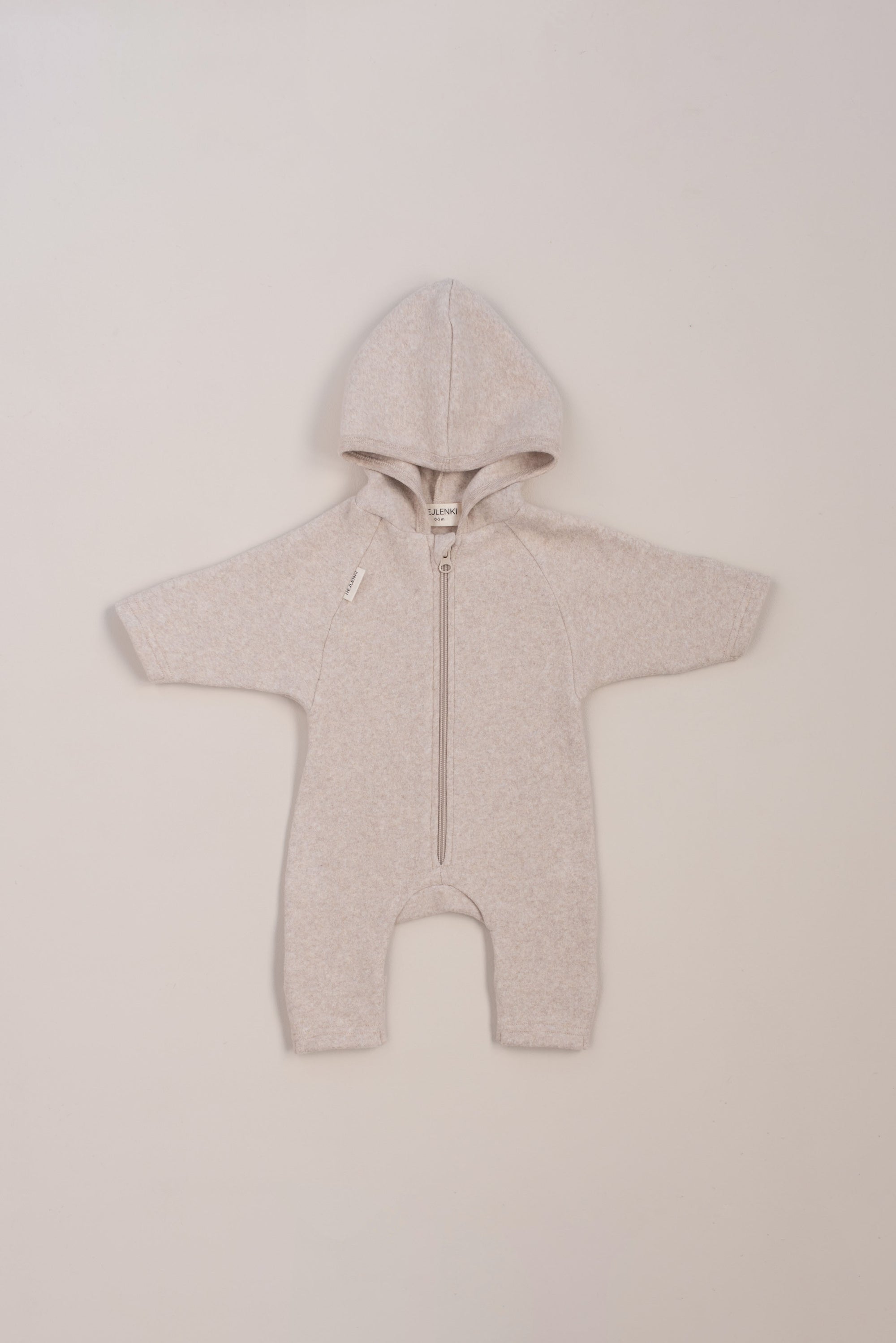 SOFT FLEECE OVERALL BEIGE