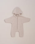 SOFT FLEECE OVERALL BEIGE
