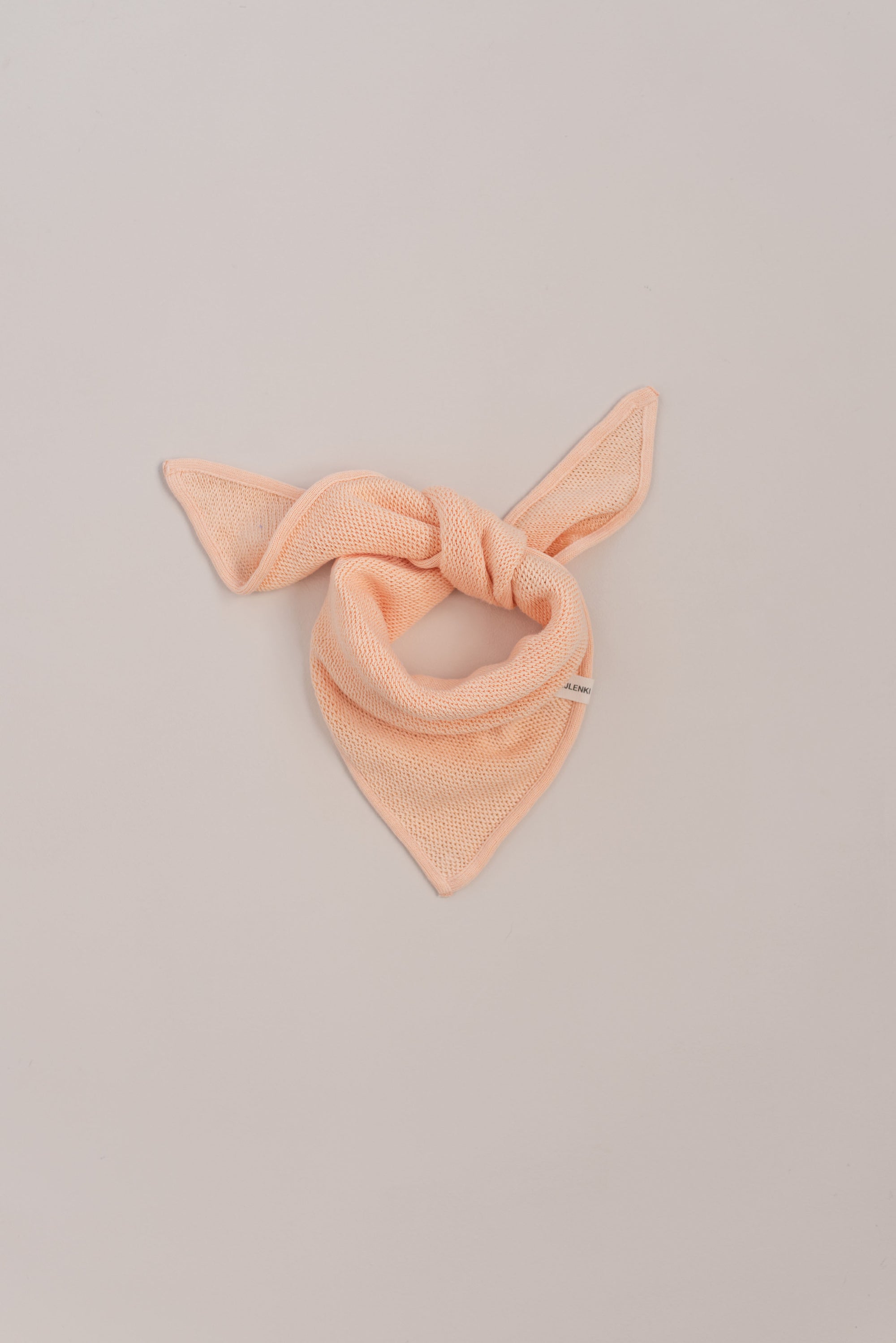 KNIT SCARF PEACH