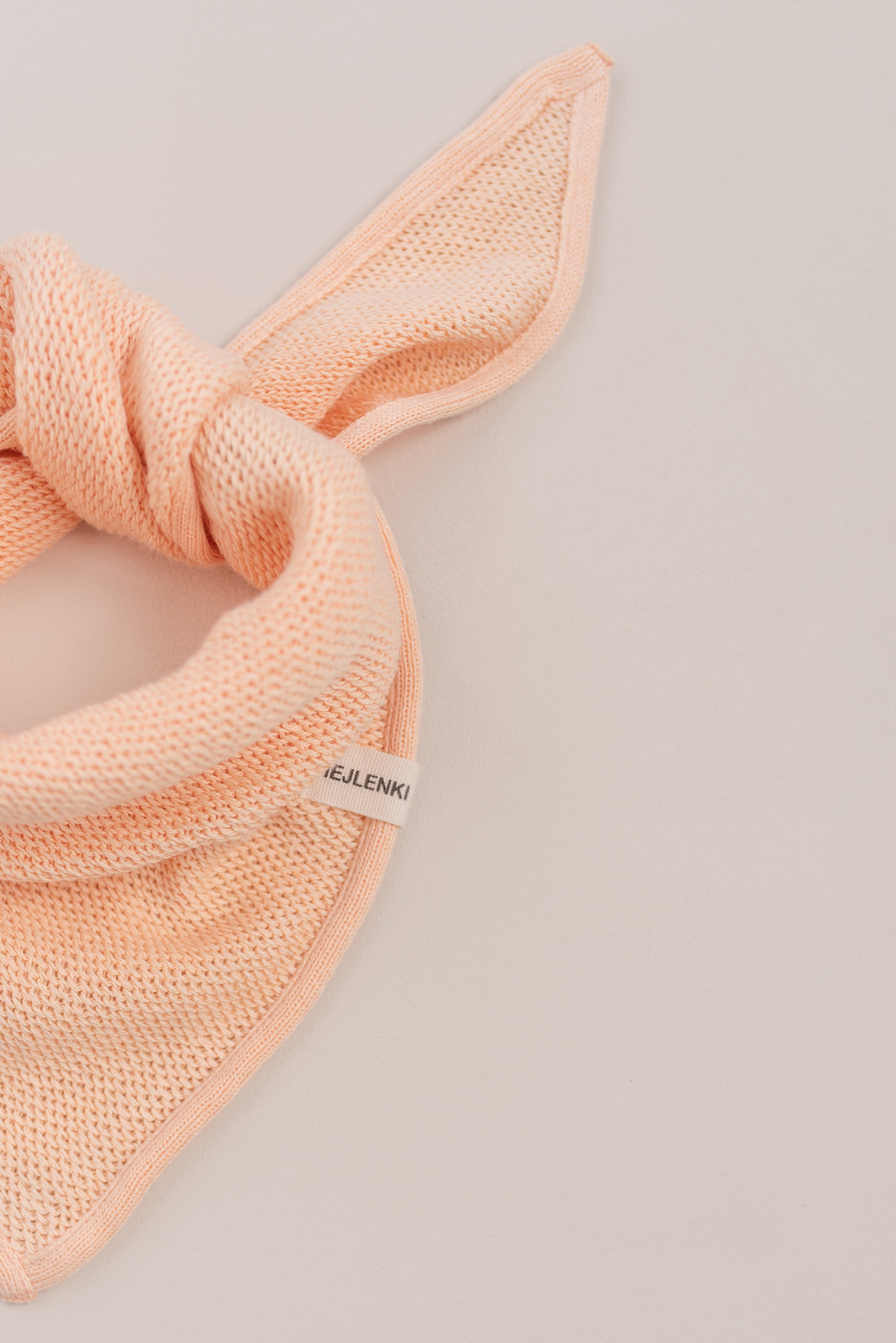 KNIT SCARF PEACH