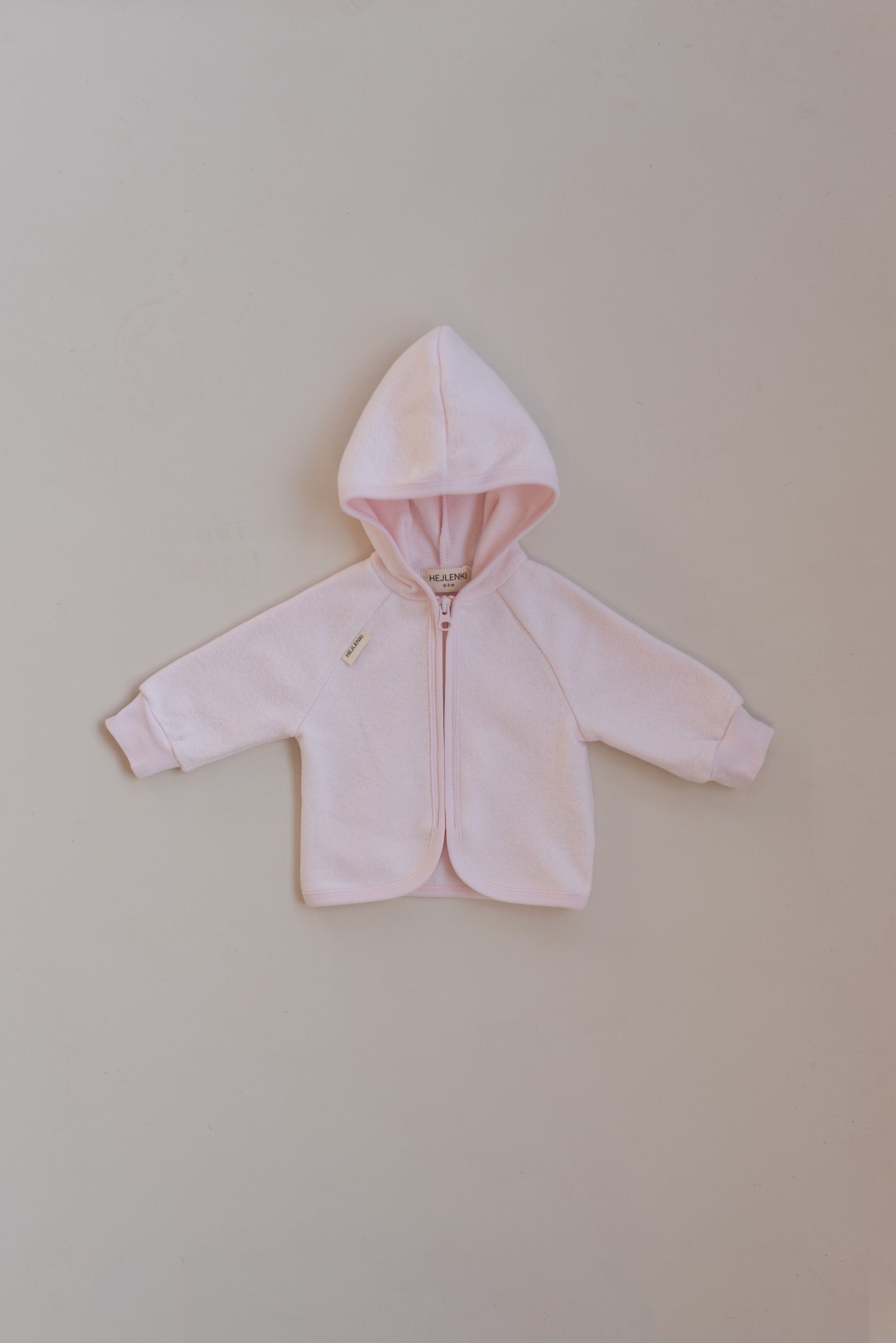 SOFT FLEECE JACKET MARSHMALLOW BLUSH