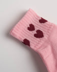 TENNIS SOCKS HEARTS