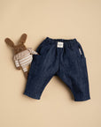DENIM PANTS WITH POCKETS