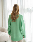 WOMEN CHUNKY KNIT PULLI COOL POP