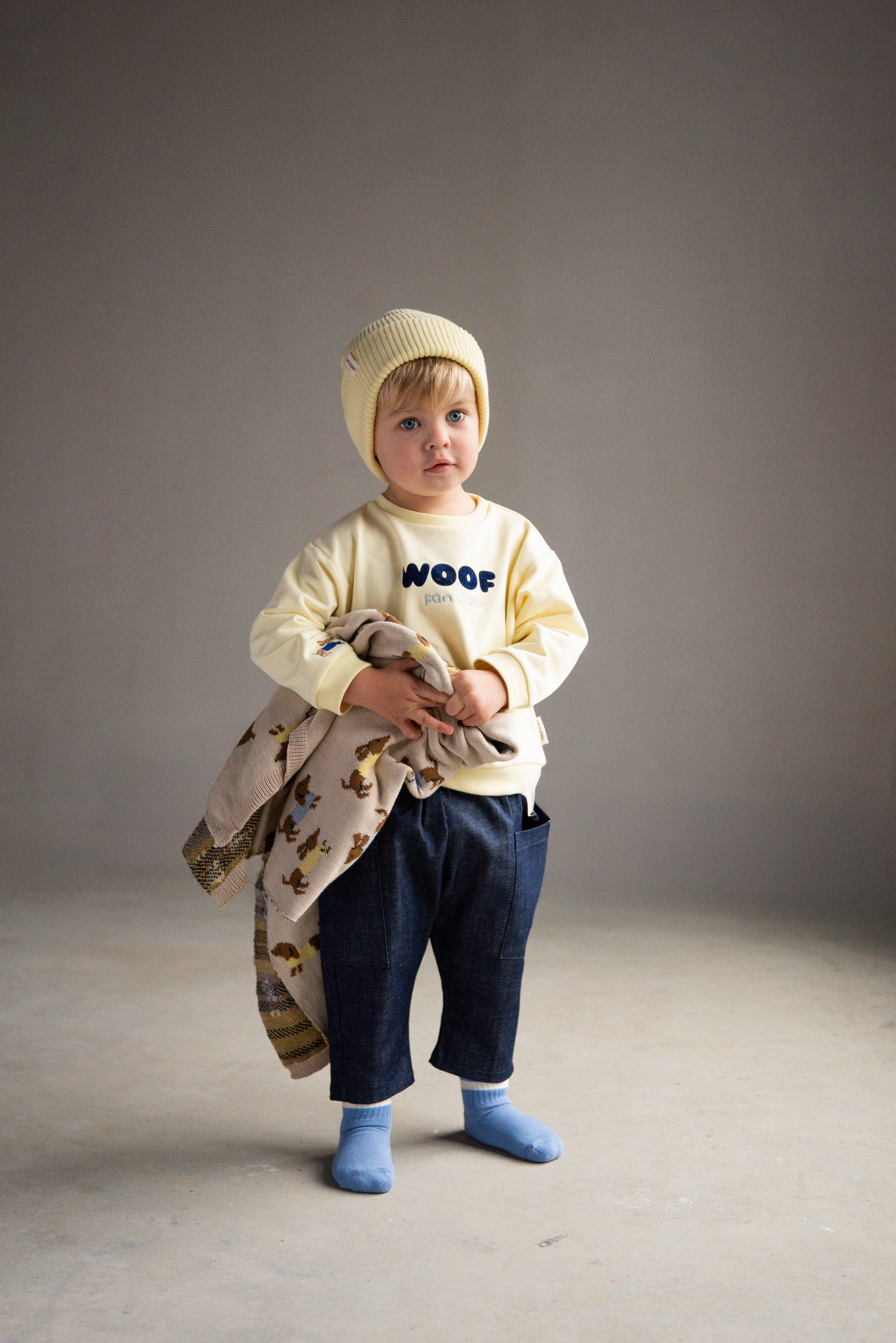 WOOF FAN CLUB KIDS SWEATER