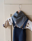 MERINO WOOL SCARF STRIPED