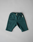 WARM SWEAT PANTS DARK GREEN