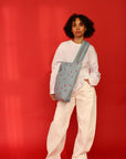 MOM BAG DENIM HEARTS