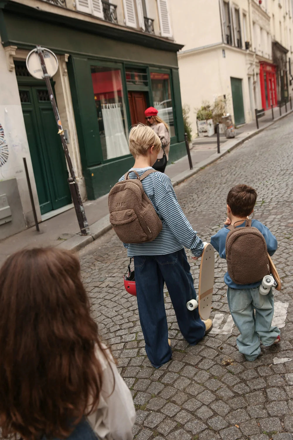 KIDS BACKPACK TEDDY BROWN