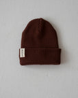 KNIT BEANIE BAKED BROWNIE