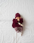 CHUNKY KNIT PULLI RUBY