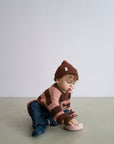CHUNKY KNIT PULLI STRIPED