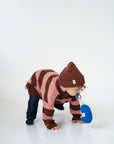 CHUNKY KNIT PULLI STRIPED