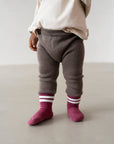 MERINO KNIT LEGGINGS BROWN