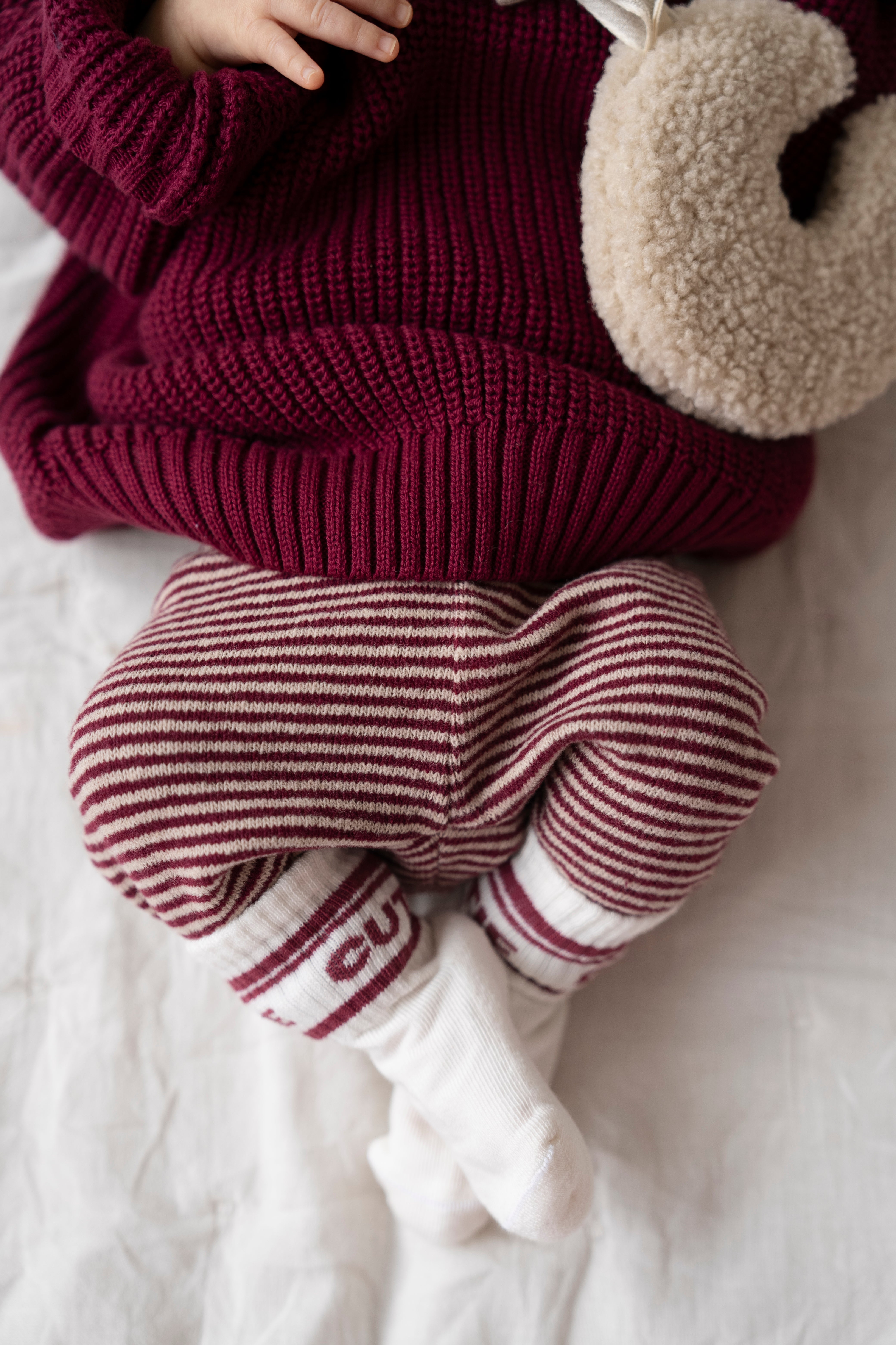 SOFT LEGGINGS RUBY STRIPES